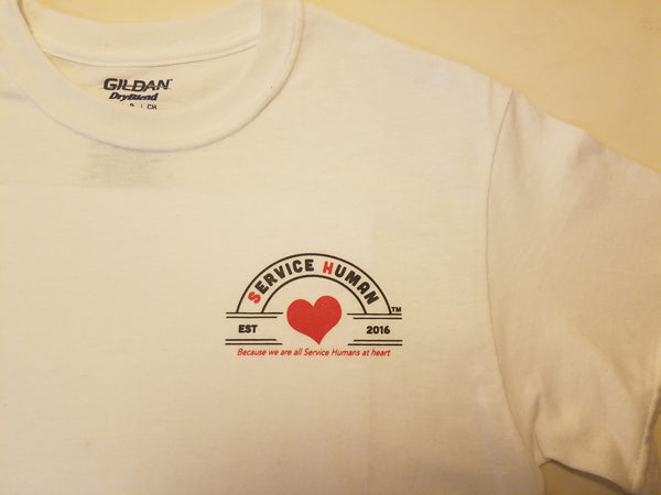 Service Human at Heart T-Shirts