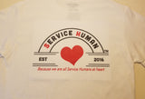 Service Human at Heart T-Shirts
