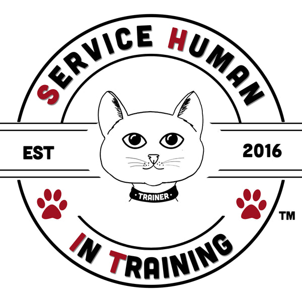 Cat - Service Human in Training (SHiT) T-Shirts